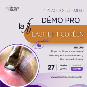 LA FB DÉMO PRO | LASH LIFT CORÉEN - 27 février 13:00