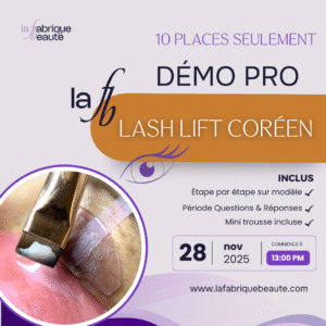 La FB Démo Pro | Lash lift Coréen